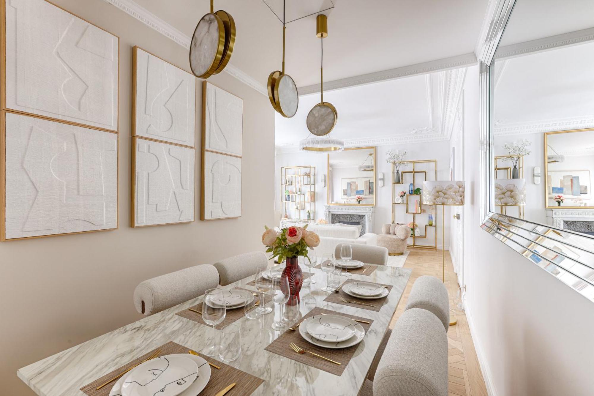 Elegant Luxury Apartment For 6 On Champs-Elysees Paříž Exteriér fotografie